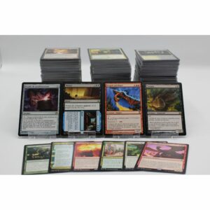 Lot de 1000 cartes Magic - Co / Unco + 10 rares - couleurs réparties équitablement - FR