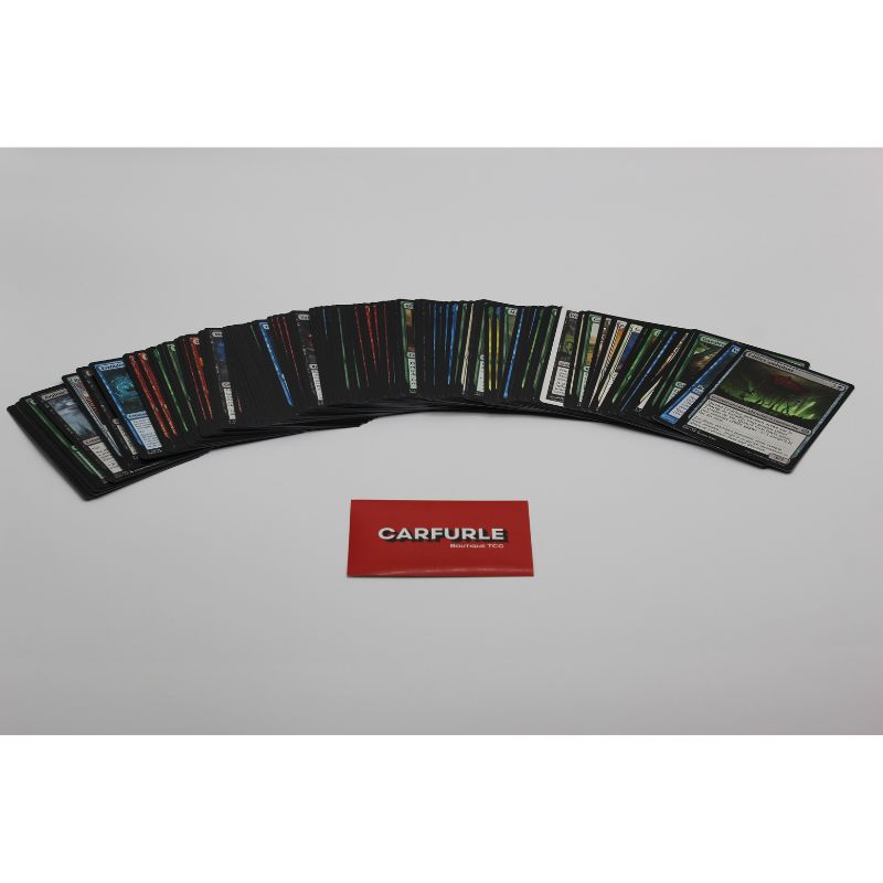 Lot de 100 cartes Magic - Communes et peu communes - FR