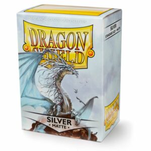 Dragon Shield - Standard Sleeves: Silver [Matte]