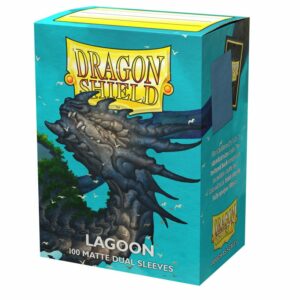 Dragon Shield - Standard Dual Sleeves: Lagoon [Matte] (100 Sleeves)