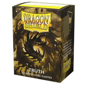 Dragon Shield - Standard Dual Sleeves: Truth [Matte] (100 Sleeves)