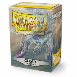 Dragon Shield - Standard Sleeves Matte (100 Sleeves) - Clear