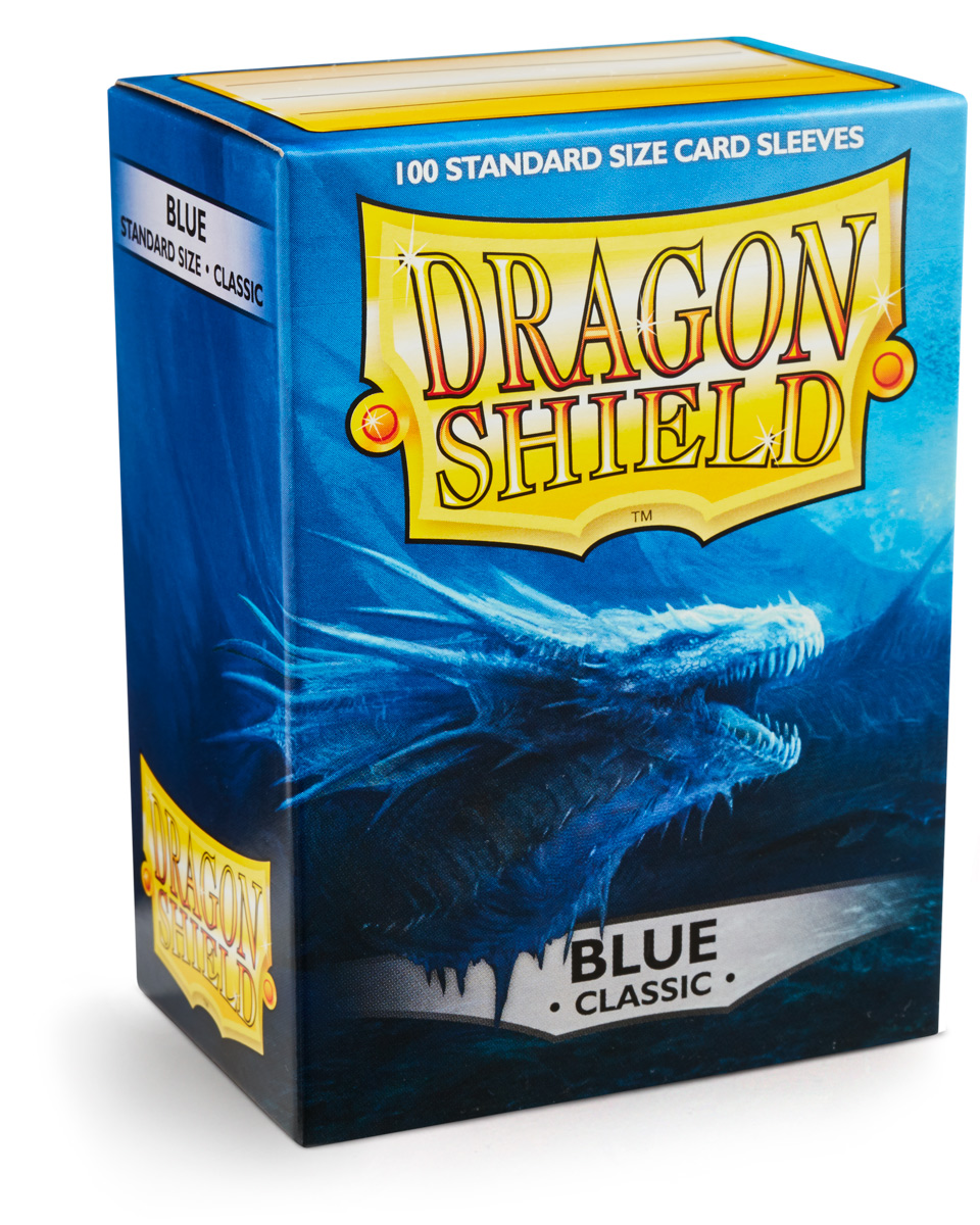 Dragon Shield - Standard Sleeves Matte (100 Sleeves) - Blue – Image 2
