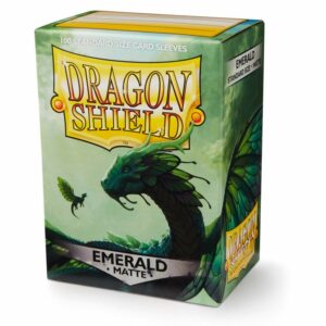 Dragon Shield - Standard Sleeves Matte (100 Sleeves) - Emerald