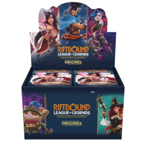Riftbound: League of Legends TCG - Boîte de Boosters Origines (24 Boosters) - FR